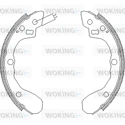 спирачна челюст WOKING Z4060.00