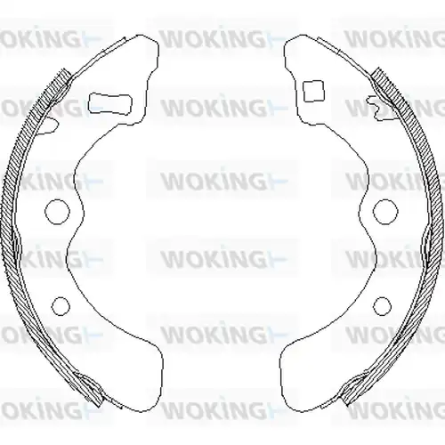 спирачна челюст WOKING Z4061.00