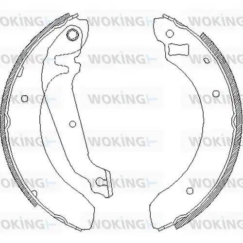 спирачна челюст WOKING Z4062.00