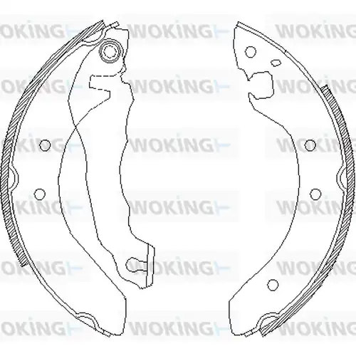 спирачна челюст WOKING Z4064.00