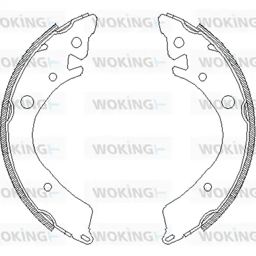 спирачна челюст WOKING Z4084.00