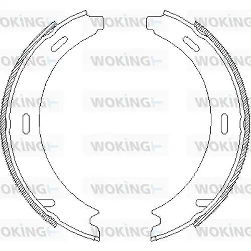 Cпирачна челюст, ръчна спирачка WOKING Z4093.00