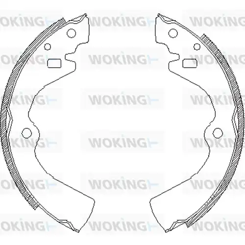 спирачна челюст WOKING Z4127.00