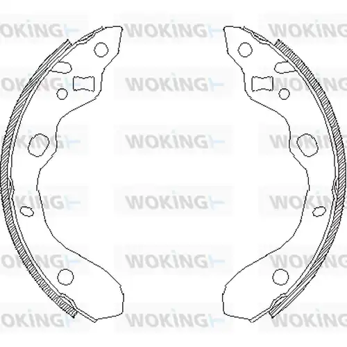 спирачна челюст WOKING Z4128.00