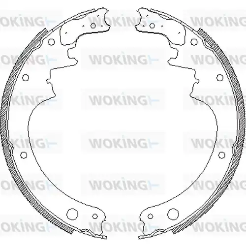 спирачна челюст WOKING Z4142.00