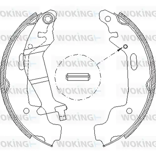 спирачна челюст WOKING Z4145.00