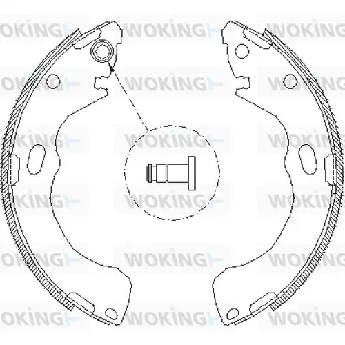 спирачна челюст WOKING Z4146.00