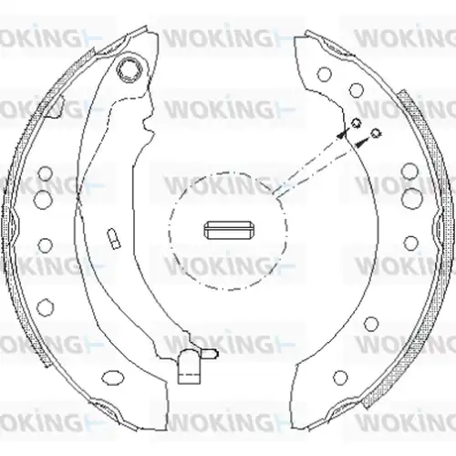 спирачна челюст WOKING Z4149.01