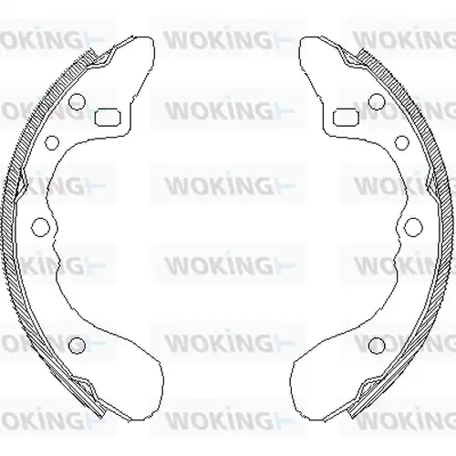 спирачна челюст WOKING Z4154.00