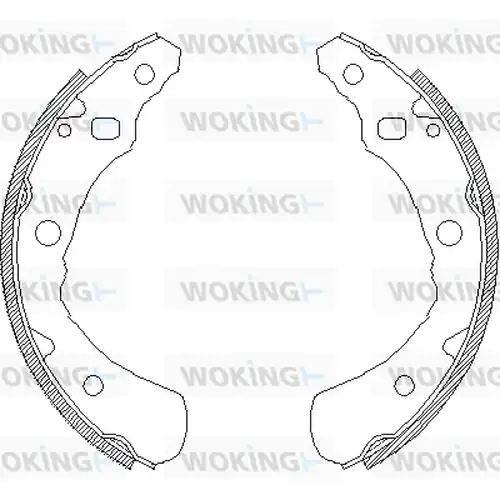 спирачна челюст WOKING Z4174.00