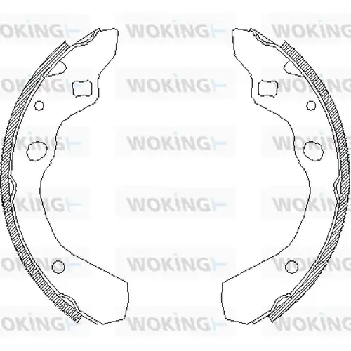 спирачна челюст WOKING Z4190.00