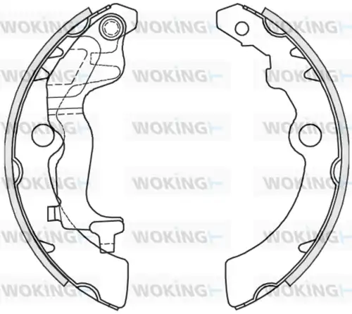 спирачна челюст WOKING Z4251.00