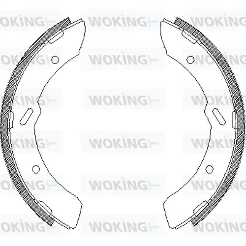 спирачна челюст WOKING Z4313.00