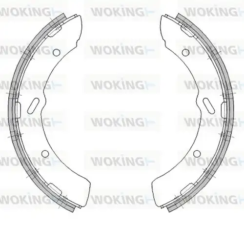 спирачна челюст WOKING Z4313.01