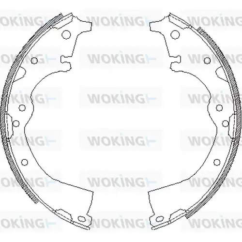 спирачна челюст WOKING Z4360.00