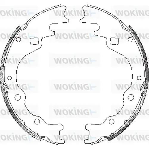 спирачна челюст WOKING Z4365.00