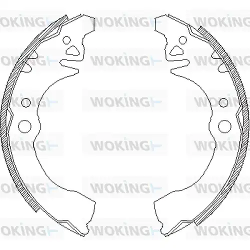 спирачна челюст WOKING Z4374.00