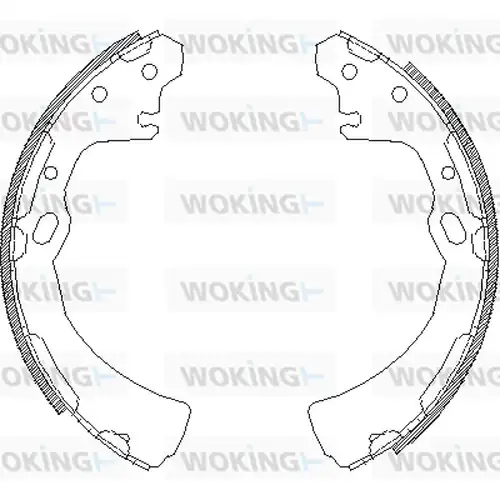 спирачна челюст WOKING Z4384.00