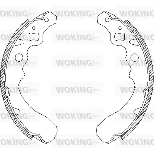 спирачна челюст WOKING Z4390.00