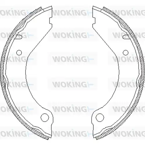 Cпирачна челюст, ръчна спирачка WOKING Z4399.00