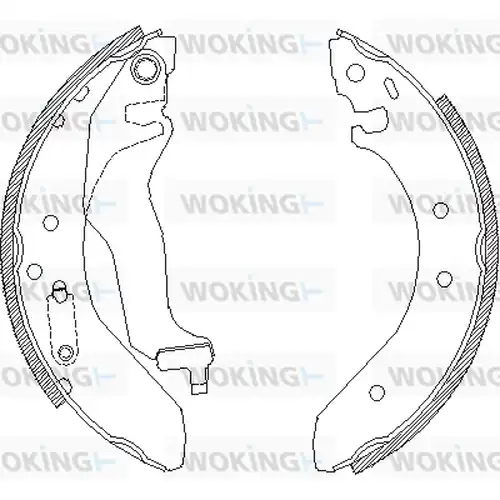 спирачна челюст WOKING Z4400.00