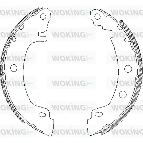 спирачна челюст WOKING Z4416.00