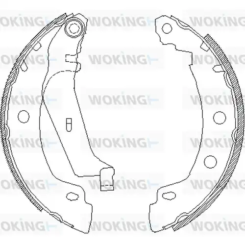 спирачна челюст WOKING Z4416.01