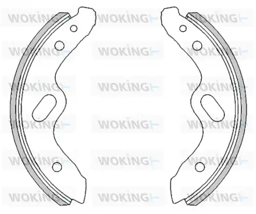 спирачна челюст WOKING Z4475.00