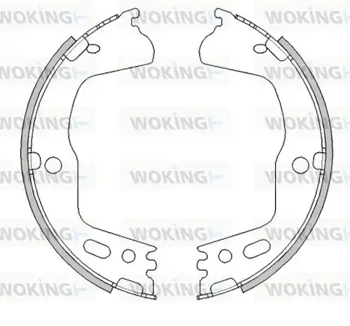 Cпирачна челюст, ръчна спирачка WOKING Z4494.00