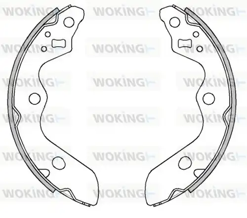 спирачна челюст WOKING Z4526.00