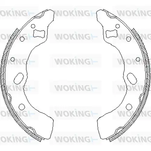 спирачна челюст WOKING Z4639.00