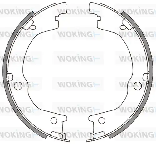 Cпирачна челюст, ръчна спирачка WOKING Z4644.00