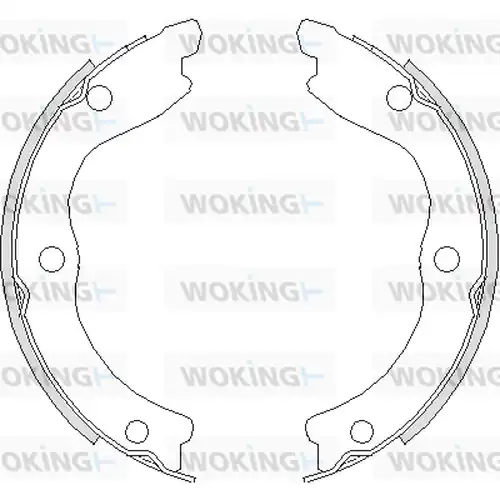 Cпирачна челюст, ръчна спирачка WOKING Z4736.00