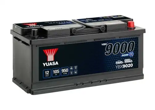 стартов акумулатор YUASA YBX9020