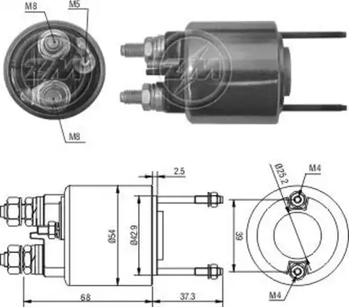 магнитен превключвател, стартер ZM ZM 1-596