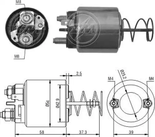 магнитен превключвател, стартер ZM ZM 1-597