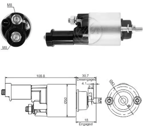 магнитен превключвател, стартер ZM ZM 1-708