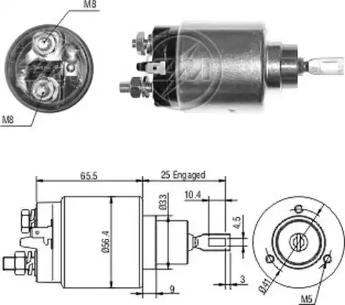 магнитен превключвател, стартер ZM ZM 1-777