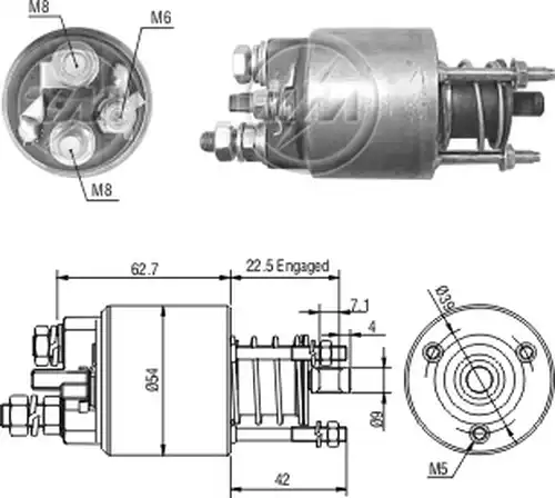 магнитен превключвател, стартер ZM ZM 4-395